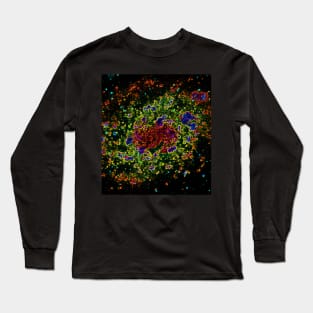 Black Panther Art - Glowing Edges 304 Long Sleeve T-Shirt